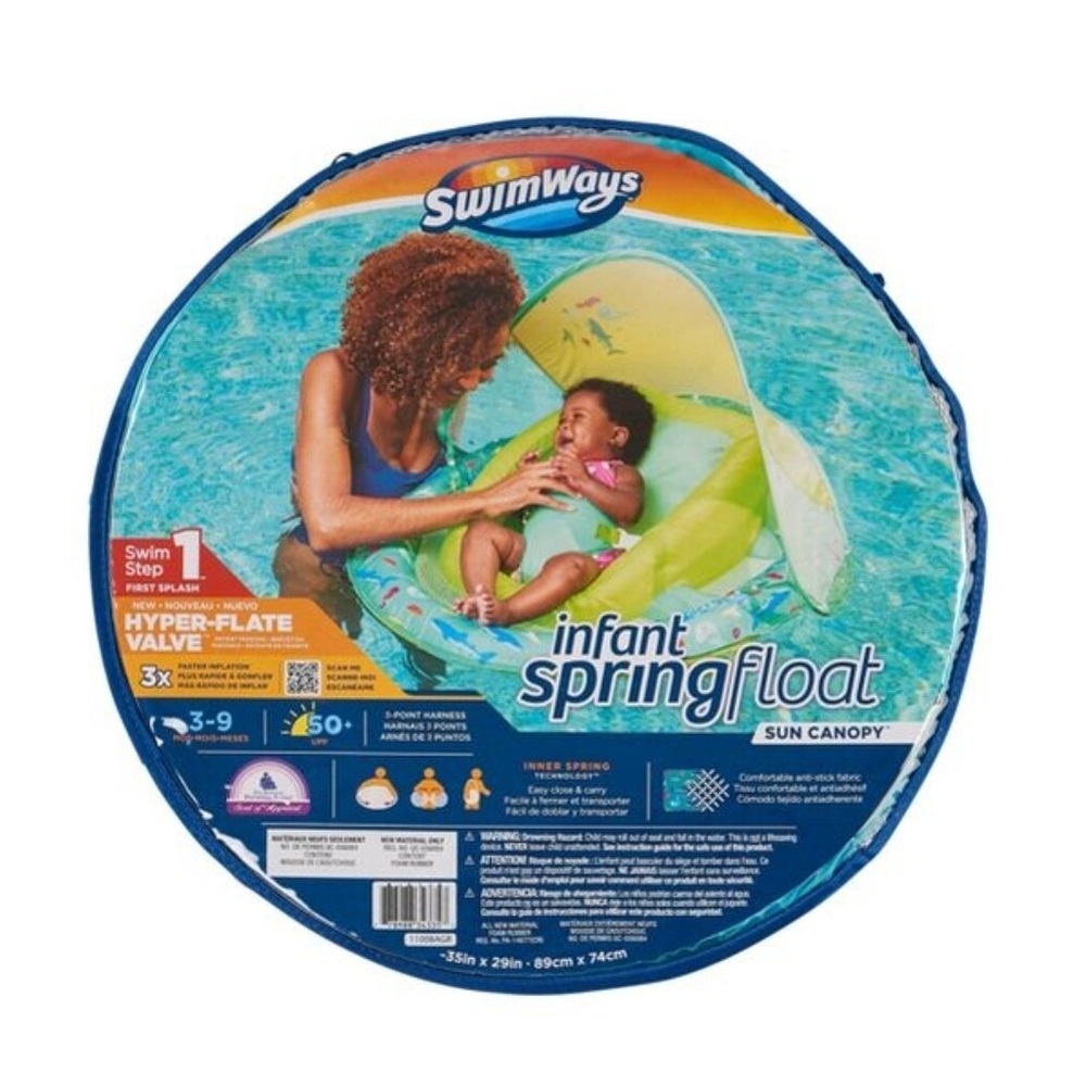 Swimways Infant Spring Float with Canopy